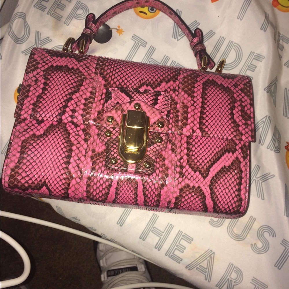 Pink purse